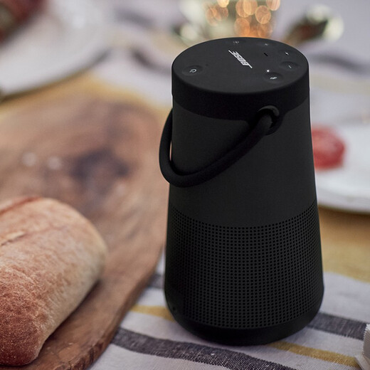 BOSESoundLink Revolve+II Outdoor Portable Speaker Black 360 Degree Surround Waterproof Bluetooth Computer Desktop Speaker New Year Gift