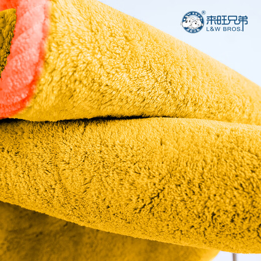 Laiwang Brothers pet absorbent towel dog bath towel cat bath strong quick-drying medium thickened 8-point dry bath towel
