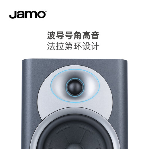 Jamo S7 Series 15B haut-parleur Audio + anqiao TX-8220 Amplificateur Set HiFi High-Fidelity 2.0 Bidangelettes passives Speaker Finland Cloud Gray
