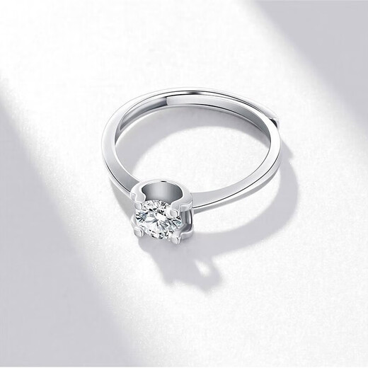 VCIXYOUPT950 platinum moissanite diamond ring, engagement proposal, confession of love, anniversary birthday gift for girlfriend, platinum moissanite diamond ring