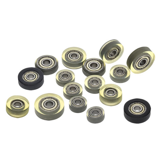 
XMSJUMBB Bearing Pull-up Glue 683 684 626 608 696 Roller PU Polyurethane Glue Wheel Crushing Guide PU6*19*5 Transparent 2
