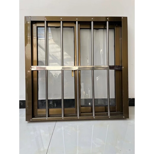 Vinoa aluminum windows rural self-built houses ventilation windows kitchen toilet factory board room anti-theft integrated sliding window customization gray height 60cm*width 40cm