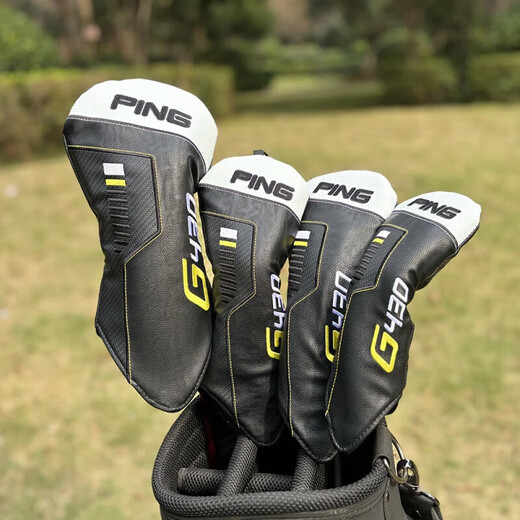 PING Golf Club Cover PING G430/425 Club Head Cover Wooden Club Cover Putter Cover Ball Head Protective Cap Cover Club Cover Carbon G430 No. 3/5 Universal Wooden Club Cover