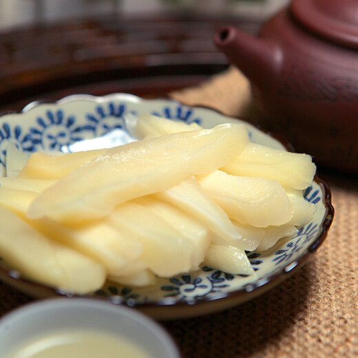 
Lanxiangyuan Anhui specialty Tongling salt water ginger slices 1050g of white ginger tender ginger buds vinegar soaked ginger salted ginger 5 bottles of salt water white ginger sugar-free fingers and sugar-free sugar