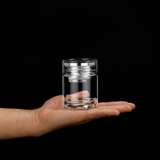 LNGA LANDGRE杯子钢化玻璃杯打不碎的玻璃杯防摔大号ins套装防爆男女随手 山水网单:094-11150m