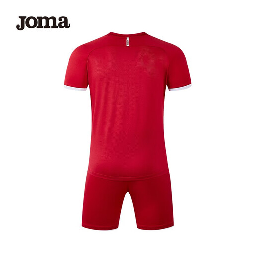 JOMA【可定制】新款足球服套装男训练比赛球衣两件套无束缚运动衫 红色 S