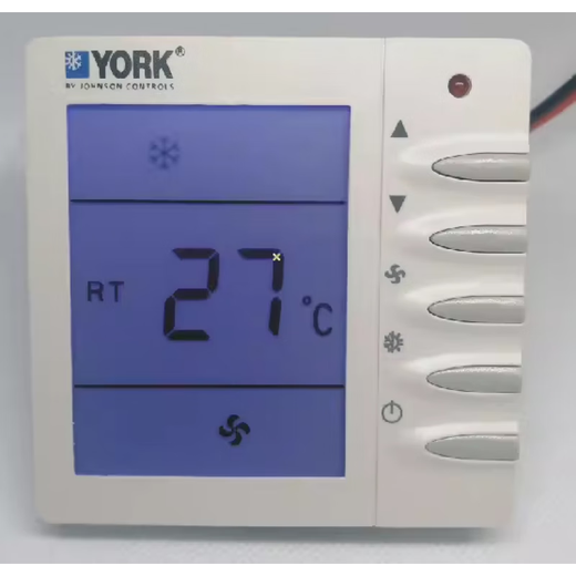 YORK York water central air conditioning thermostat LCD wire-controlled three-speed switch fan coil panel TMS-2000DB cooling and heating type