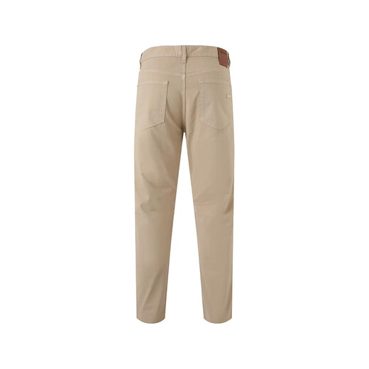 杰尼亚（Zegna）新品 男士棉质ROCCIA修身版牛仔裤长裤男装礼物男 E8PZW CITY 830 米色 33
