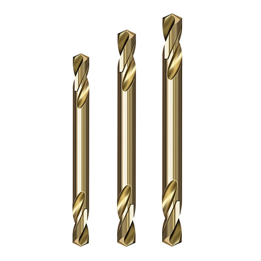 Baolian M35 cobalt-containing high-speed steel double-headed twist drill bit 304 stainless steel special double-headed drill double-edged cobalt-containing drill bit