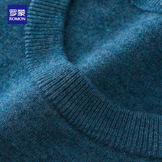 Lomon [100% Wolle] Pure Cardigan Herbst- und Winterrund -Nackenpullover für Männer dünne Pullover -Basis -Strickpullover für Männer