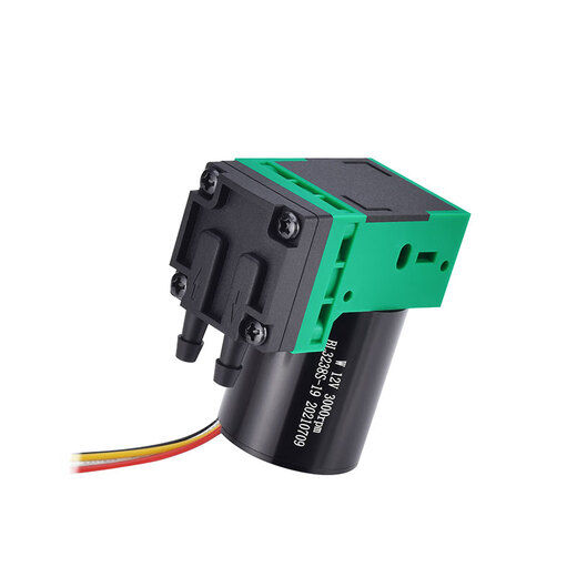 Brushless electric diaphragm pump Micro vacuum pump 24V high negative pressure pump 12 air pump VOC sampling pump compressor 12V 4LPM G4BL12170 Non-adjustable speed 9