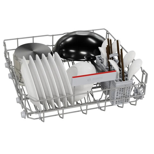 Bosch fully recessed stainless steel panel dishwasher SJV4EKX00C 24-hour anti-leak protection 24-hour anti-leak protection