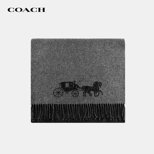 Écharpe d'entraîneur pour hommes et femmes Universal Wool Scarf écharpe Carriage Couple imprimé Modèle 4622 BKHG