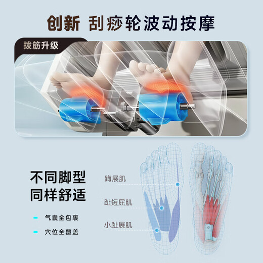 Rongtai (RONGTAI) new product launch massage chair home full body massage zero gravity space capsule fully automatic massage sofa sent to the elderly as a gift A50Plus A50Plus diamond white