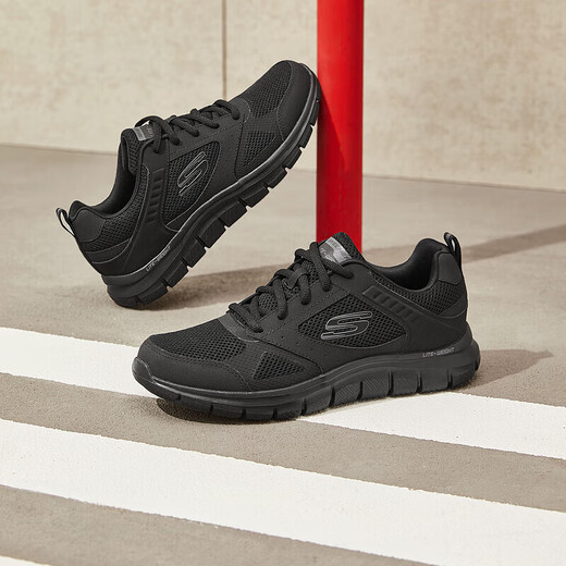 斯凯奇（Skechers）七夕礼物男鞋夏季软底透气软底运动鞋休闲鞋跑步鞋健步鞋232398