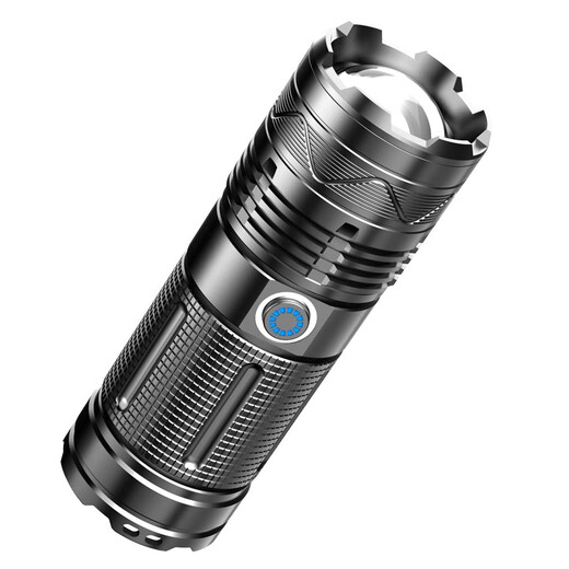 
Aic flashlight strong light ultra-long battery life zoom charging small steel cannon emergency military outdoor special sky-piercing cannon 100000 laser cannon +99800W six times capacity 9900