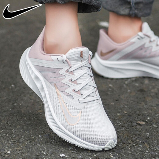 NIKE Nike Women's Shoes Sports Shoes 2021 New Running Shoes Wear-Resistant Cushioning Low-top Mesh Breathable Jogging Shoes Fashion Casual Shoes Sports Men-2 (The size is small, it is recommended to buy half a size to one size up) 37.5