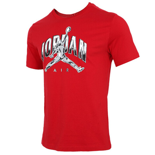 Nike (Nike) Herren neuer Air Jordan atmungsaktives Basketball Sport kurzärmelig T-Shirt CZ8384-687 L