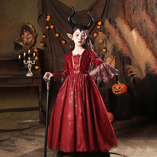 Little Kayi Nong Halloween Disfraz de chicas para niñas
