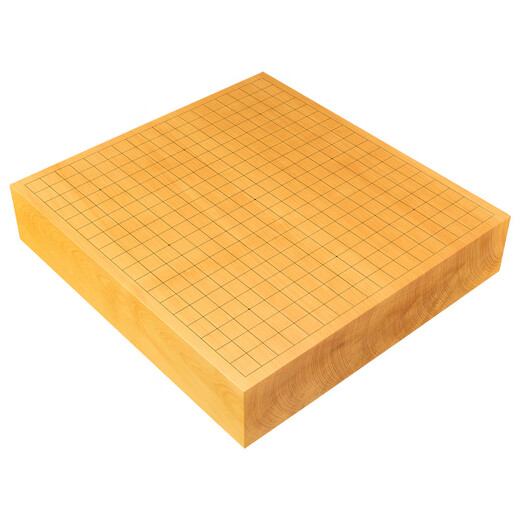 御圣熊须碁盘店香榧木棋盘独木90mm柾目高档收藏送礼比赛9710/9712 9710盘+黄檗木罐+34实用印+扇杯