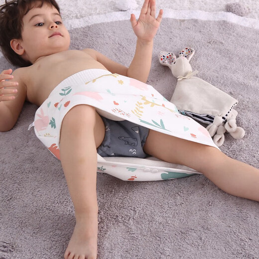 
Mengyier baby urinary skirt pad diaper pants bed wet sleeping device baby children men and women water leakage prevention training pants high waist-small baby suitable