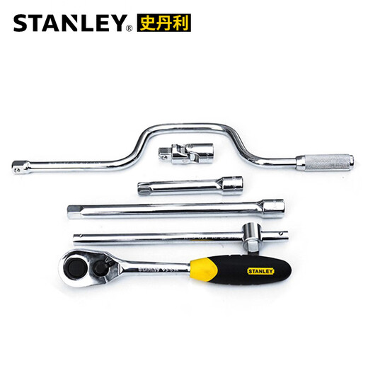 Stanley 32-teiliger Set 12,5 mm metrischer Ärmelschlüssel Set 94-693-22 Dafei Ratchet Auto Reparaturset 32-teiliges Set 93-22