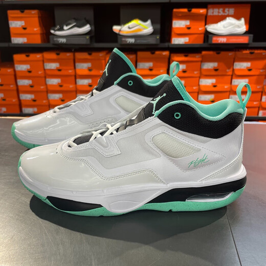 耐克（NIKE）篮球鞋男鞋2025年夏季新款运动Jordan Stay Royale 3缓震训练休闲 FB1396-103白绿 41