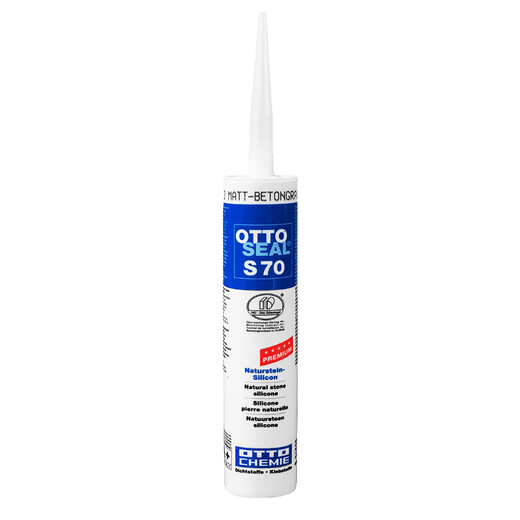 
Otto otto gum beauty glue matte S70/S125 German imported silicone neutral anti-mold kitchen and bathroom OTTOSEAL S70-C1391 particle ash (general model)