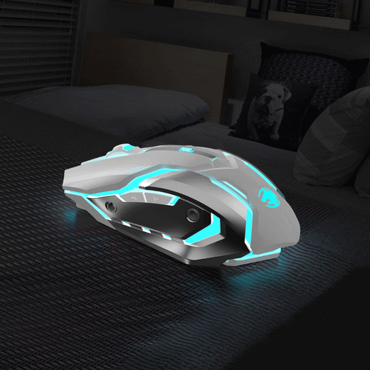 前行者（EWEADN） 机械手无线有线游戏鼠标静音机械电竞宏编程男女生大手办公笔记本台式电脑通用 曜石黑【静音宏编程】竞技版