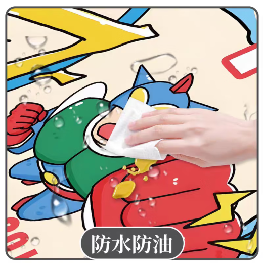 长款鼠标垫蜡笔小新超大号电脑桌垫高颜值键盘垫耐脏可水洗学生 Z ZZ-2694/小新 【90cm*40cm 厚2mm】