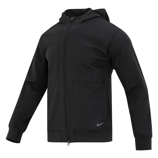 Nike (Nike) Jacke Herren 2025 Herbst Neuer Basketball Sportbekleid lose und komfortable windproofes Freizeitjacke Top DQ4877-010 Black S