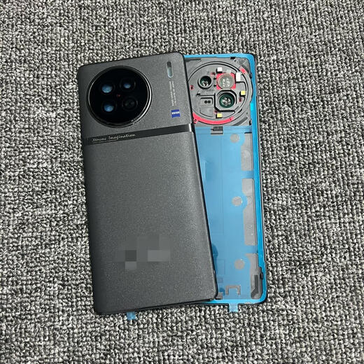 Suitable for vivoX90 original back cover x90 pure original disassembly rear glass back cover back shell mobile phone case X90/X90S market original black with lens
