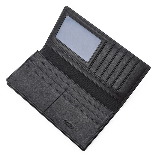 Jinlilai Herren Brieftasche Langes Geldbeutel großer Kapazität Brieftasche vertikaler Ticket Clip -Geschenkbox Chinesisches Valentinstagsgeschenk für Freund
