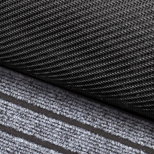 Made in Tokyo, seven-stripe kitchen floor mat, waterproof, oil-proof, scrubbable, dirt-resistant, non-slip, household 50*80+50*160cm set