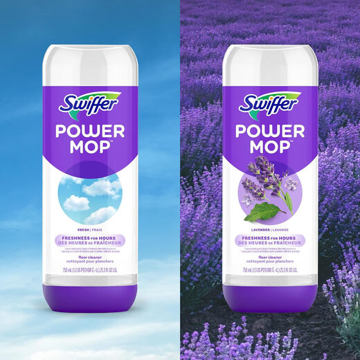 SWIFFER imported from the United States SWIFFER PowerMop pads 5X powerful electric water spray mop set and replacement 5X powerful electric mop with 10 dry wipes 2 detergent--5X mop