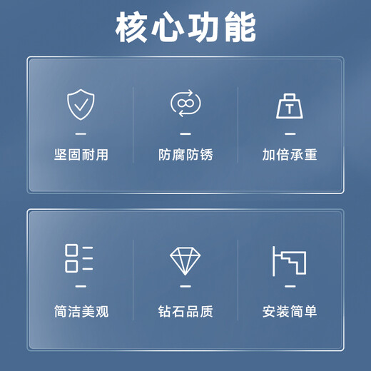 Behind the Scenes Hero Air Conditioning Bracket Thickened Stainless Steel Air Conditioning Outdoor Unit Bracket Reinforced Air Conditioning Outdoor Stand Air Conditioning Hanger Suitable for Midea Gree Oaks Haier etc. 1-1.5P