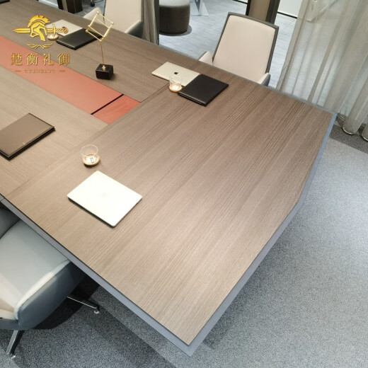 CUENRLYU Modern Conference Table Long Table Simple Smart Large Conference Room Negotiation Meeting Table Fashion Creative Office Desk 6m Other Combinations Contact Customer Service