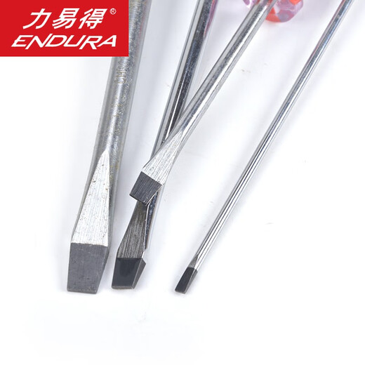 
XMSJ colored strip screwdriver cross one-shaped screwdriver head with magnetic household driver screwdriver set Cross 5x75mm E6227