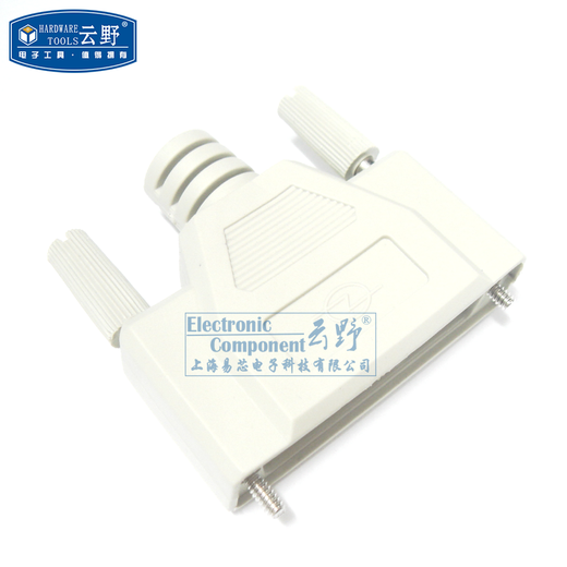 Yunye connector connector DB25 shell DB25 shell 25P shell 25-core serial port shell (one)