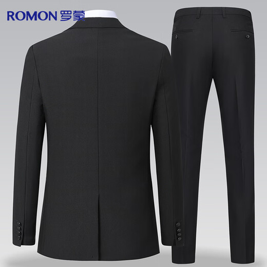 Luo Meng suit men's three-piece suit slim professional formal wear men's suit business small suit wedding dress men's clothing