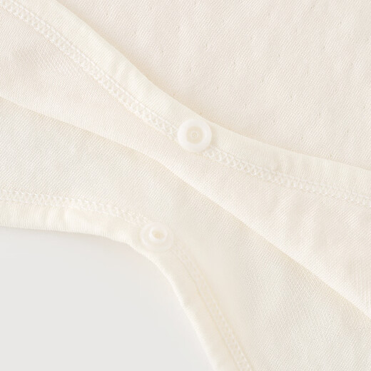 GARDEN CITY baby nightgown spring and autumn pure cotton double layer jacquard male and female baby anti-kick quilt nightgown one-piece children's long-sleeved pajamas apricot weight about 210g, 20-24 degrees can be worn alone 120cm pullover