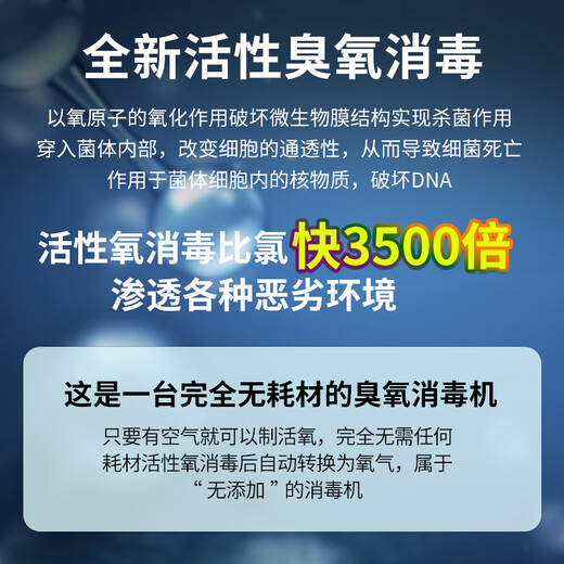 SUNCOOK ozone generator household new house decoration formaldehyde removal air purifier industrial disinfection machine food cosmetics factory school laboratory sterilization garbage room deodorization and odor removal 20g/h applicable within 200 200*135*135