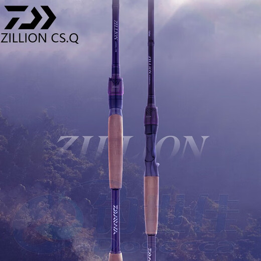 达亿瓦（DAIWA）达亿瓦 21款子龙ZILLION CS.Q路亚竿翘嘴鳜鱼鲈鱼远投枪柄虫竿 2.03m 682MLFS川村快调