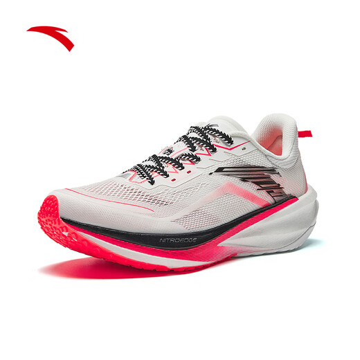 安踏塑胶先锋丨场地竞训氮科技专业碳板跑步鞋男子缓震轻质运动鞋 满分红-2 42