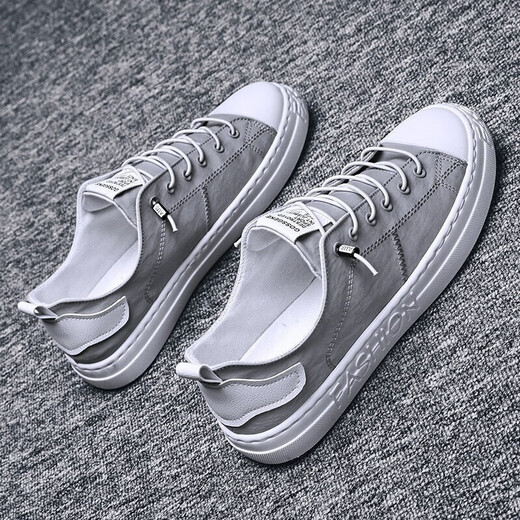 Sakura Makeup Spring and Summer Men's Canvas Shoes Casual Shoes Men's Shoes Boots Fashion Breathable Board Shoes Sports Shoes Boys Small White Shoes Men md-6636 Black and White Size 39