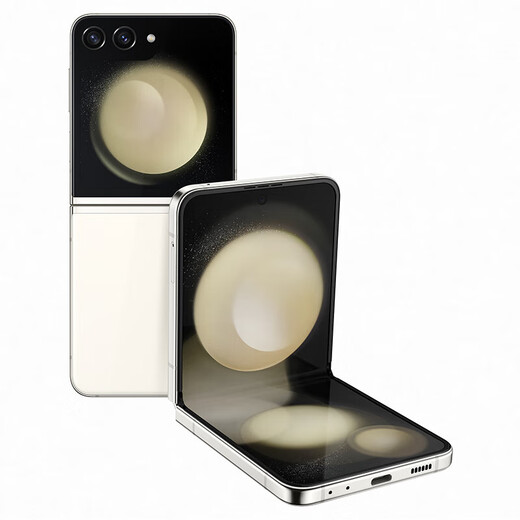 Samsung (SAMSUNG) GalaxyZ Flip5 Full Netcom Samsung Small Folding 5G Compact and Good-looking Photo Inventory Smartphone Galaxy White 8+256GB Chinese Version