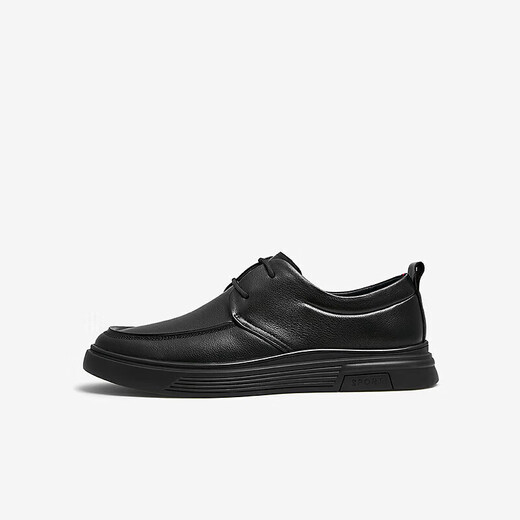 TATA soft-soled business casual leather shoes black VVK01CM4 black 41
