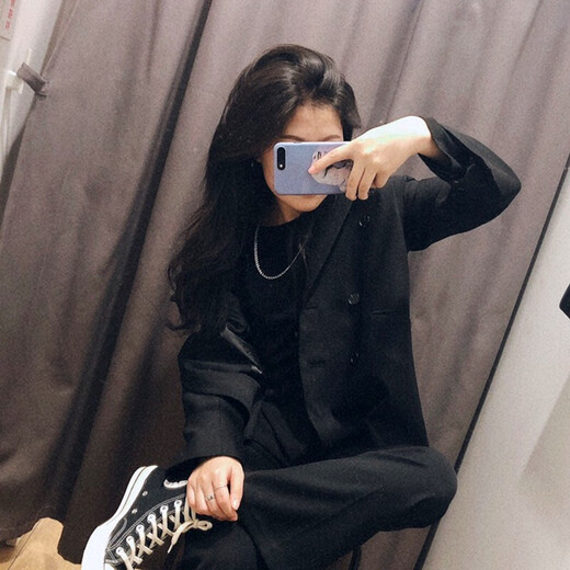 Qi Xiaomi titanium steel Cuban necklace men's Korean style trendy hip-hop men's clavicle chain European and American domineering men and women versatile gift for boyfriend