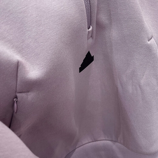 Adidas (adidas) sweatshirt women's clothing 2024 spring and autumn new sportswear anti-wind jacket casual semi-zipper pullover top IS3899 M (165) / Suggested 110-120Jin [Jin equals 0.5 kg]