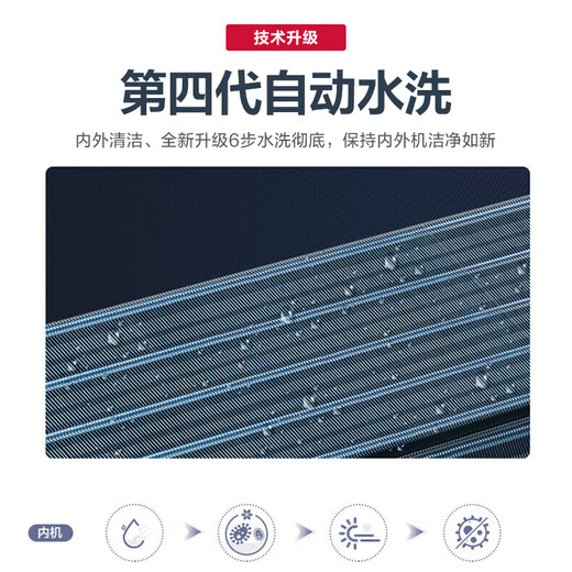 AUX air conditioner 1.5 HP first class energy efficiency hang up and be quiet Jingyu same model power saving frequency conversion heating and cooling wall-mounted KFR-35GW/BpR3AQF19 (B1) trade-in